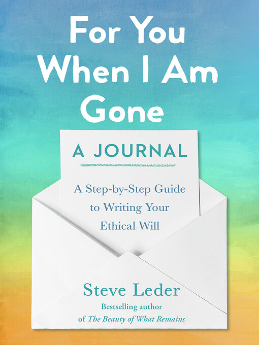 Title details for For You When I Am Gone by Steve Leder - Wait list